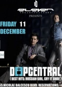 Concert Deepcentral in club Eleven Bucuresti