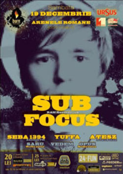 Sub Focus la Arenele Romane
