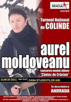 Concert de Craciun Aurel Moldoveanu la Iasi