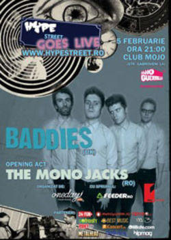 Concert Baddies la Bucuresti