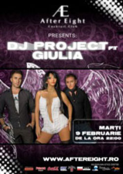 Concert DJ Project si Giulia la Cluj-Napoca