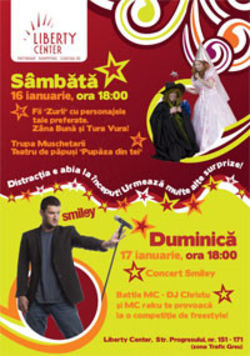 Concert Smiley la Liberty Center, Bucuresti