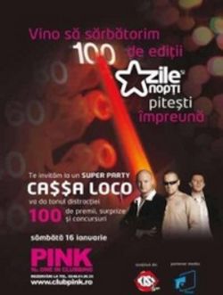 Concert Cassa Loco in Club Pink Pitesti