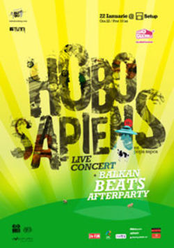 Concert Hobo Sapiens la Timisoara