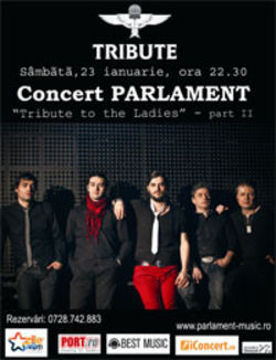 Concert Parlament in Club Tribute