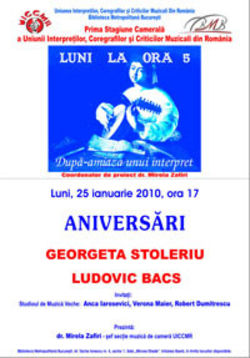 Georgeta Stoleriu si Ludovic Bacs, sarbatoriti la Biblioteca Metropolitana Bucuresti