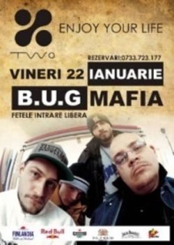 Concert BUG Mafia in Club Two Constanta