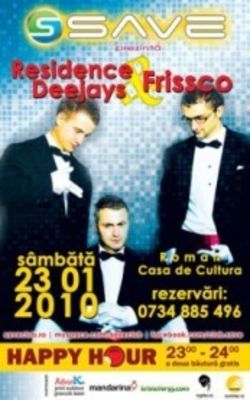 Concert Residence Deejays & Frissco in Roman