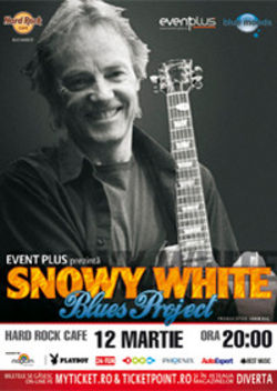 Snowy White in concert la Hard Rock Cafe