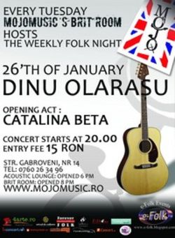 concert Dinu Olarasu si Catalina Beta in Mojo