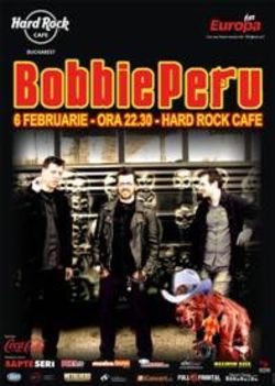 Concert Bobbie Peru la Hard Rock Cafe