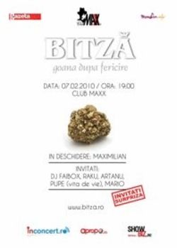 Concert Bitza - lansare album Goana dupa Fericire