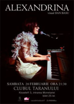 Concert Alexandrina la Clubul Taranului