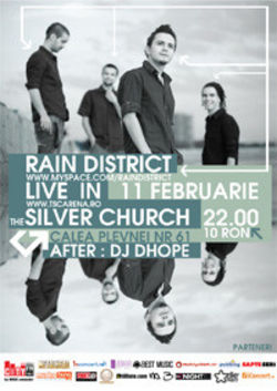 Concert Rain District la The Silver Church