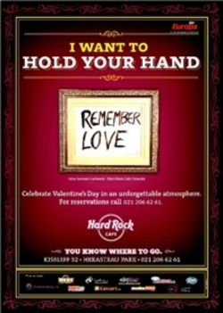 Valentine`s Day in Hard Rock Cafe
