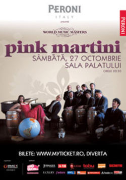 Concert Pink Martini in Romania