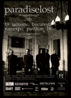 Concert Paradise Lost la Romexpo