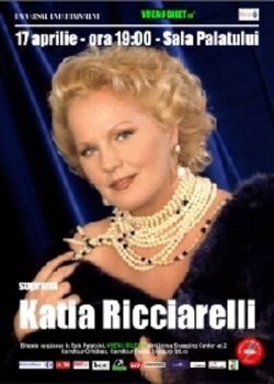 Concert Katia Ricciarelli la Sala Palatului