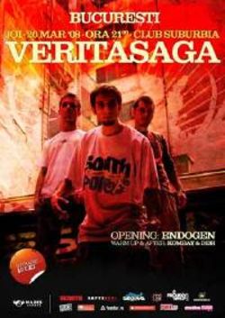 Concert Veritasaga in club Suburbia