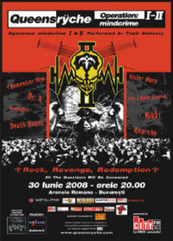 Concert Queensryche la Bucuresti