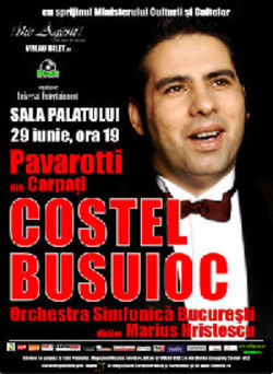 Concert Costel Busuioc la Sala Palatului din Bucuresti