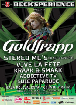 Goldfrapp, Vive La Fete Si Addictive Tv la Becksperience