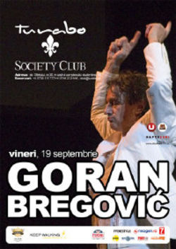 Concert Goran Bregovic la Turabo Society Club