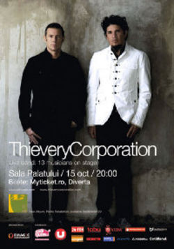Concert Thievery Corporation in Romania