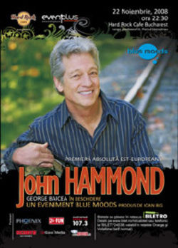 John Hammond @ Hard Rock Cafe, Bucuresti