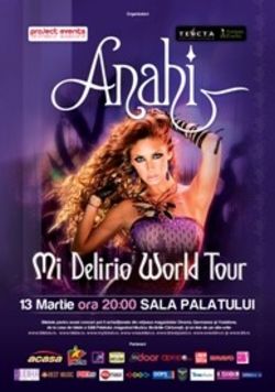 Concert Anahi in Romania