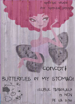 Concert Butterflies In My Stomach la Bucuresti