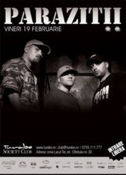 Concert Parazitii in Turabo Society Club