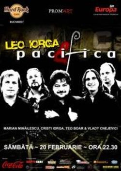 Concert Leo Iorga & Pacifica in Hard Rock Cafe