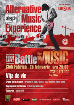 Concert Subscribe, Vita de vie si Grupul de Rezistenta