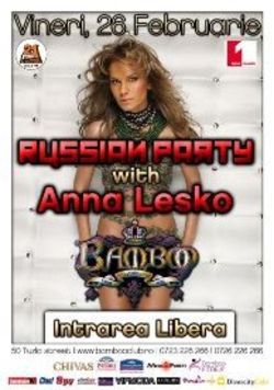 Concert Anna Lesko in Club Bamboo