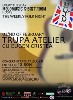 Martisor cu Trupa Atelier feat Eugen Cristea in Mojo