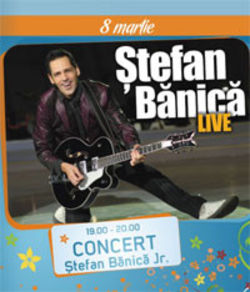 Concert Stefan Banica la Liberty Center, de 8 Martie