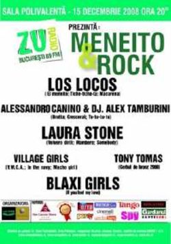 Concert Meneito & Rock la Sala Polivalenta din Bucuresti