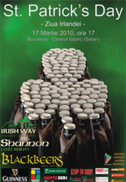 Spectacol de Ziua Irlandei  St. Patrick`s Day