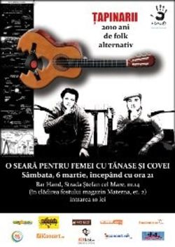Conert Tapinarii in Bar Hand Iasi