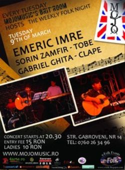 Emeric Trio de ziua femeii in Mojo