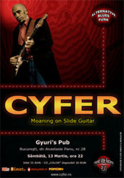 Concert Cyfer la Gyuri`s Pub