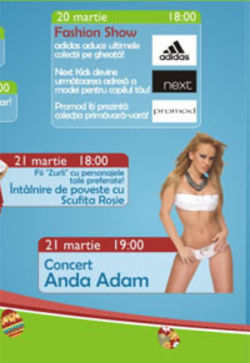 Concert Anda Adam la Liberty Center