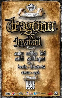Concert DRAGONU & INVITATII