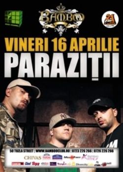 Concert Parazitii in Club Bamboo
