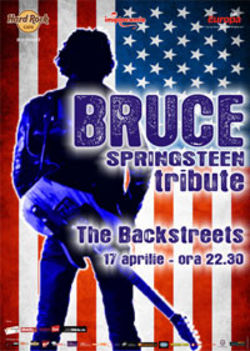 Concert The Backstreets - Tribut Bruce Springsteen la Hard Rock Cafe