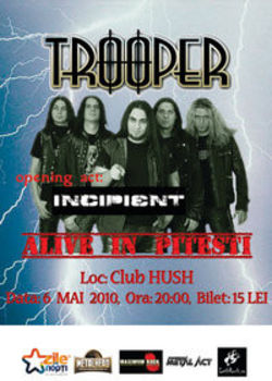 Concert Trooper la Pitesti