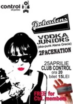 Concert Vodka Juniors in club Control