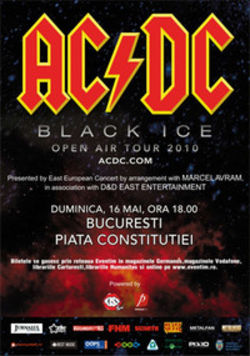 Concert AC/DC in Piata Constitutiei din Bucuresti