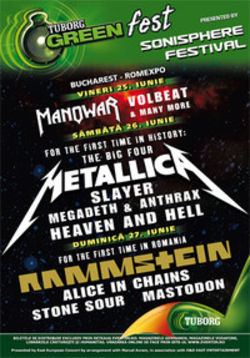 Tuborg Green Fest 2010 presented by Sonisphere Festival